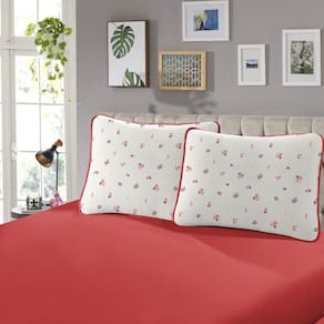 Jogo Cama Casal SBX Rubi Malha Brenda Cereja