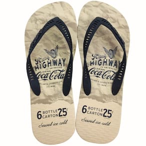 Chinelo de Dedo Masculino Casual Dia a Dia Praia Passeio Coca Cola Cc4356