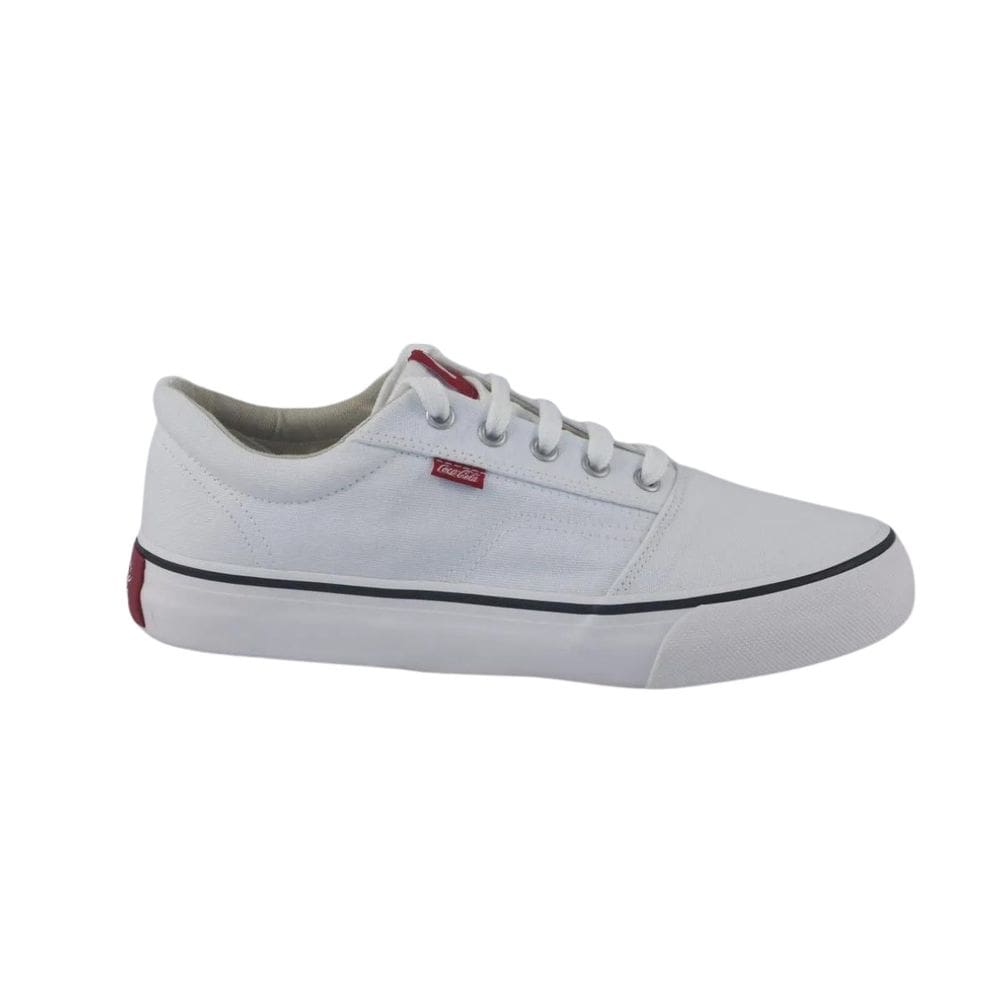 Tênis Coca-Cola Surplay Canvas Branco
