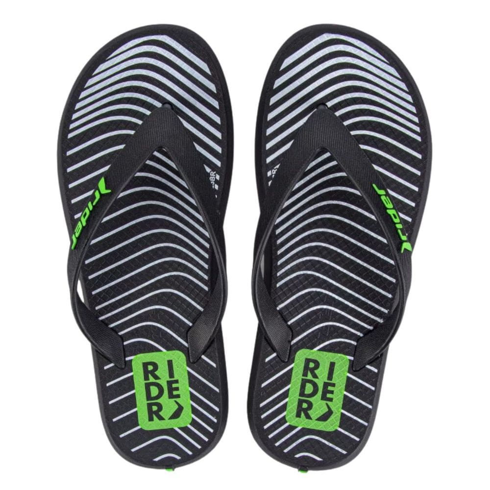 Chinelo Rider R1 Style Masculino Preto