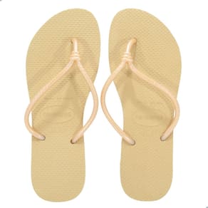 Chinelo Havaianas Tube Dourado