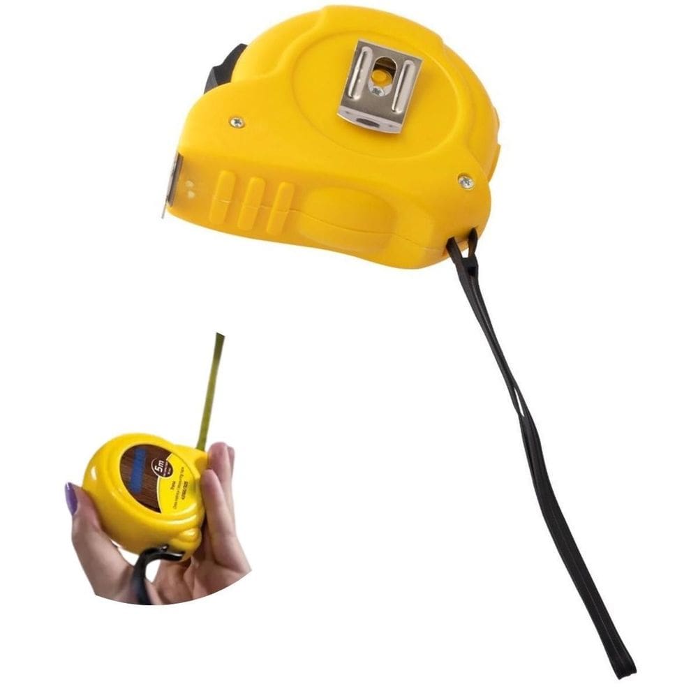 Régua Métrica 5M Presente Avô Aço Inoxidável Profissional