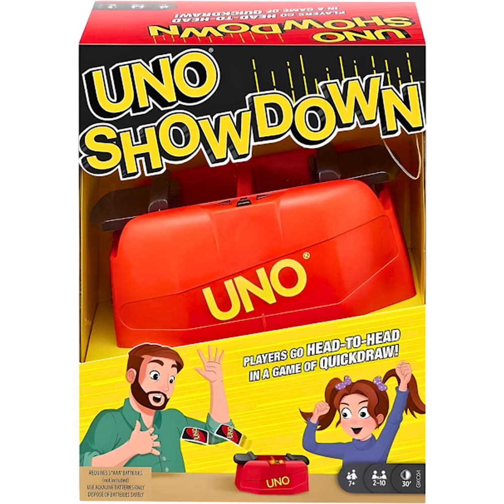 Jogo De Cartas Uno Showdown Vermelho GKC04 Mattel