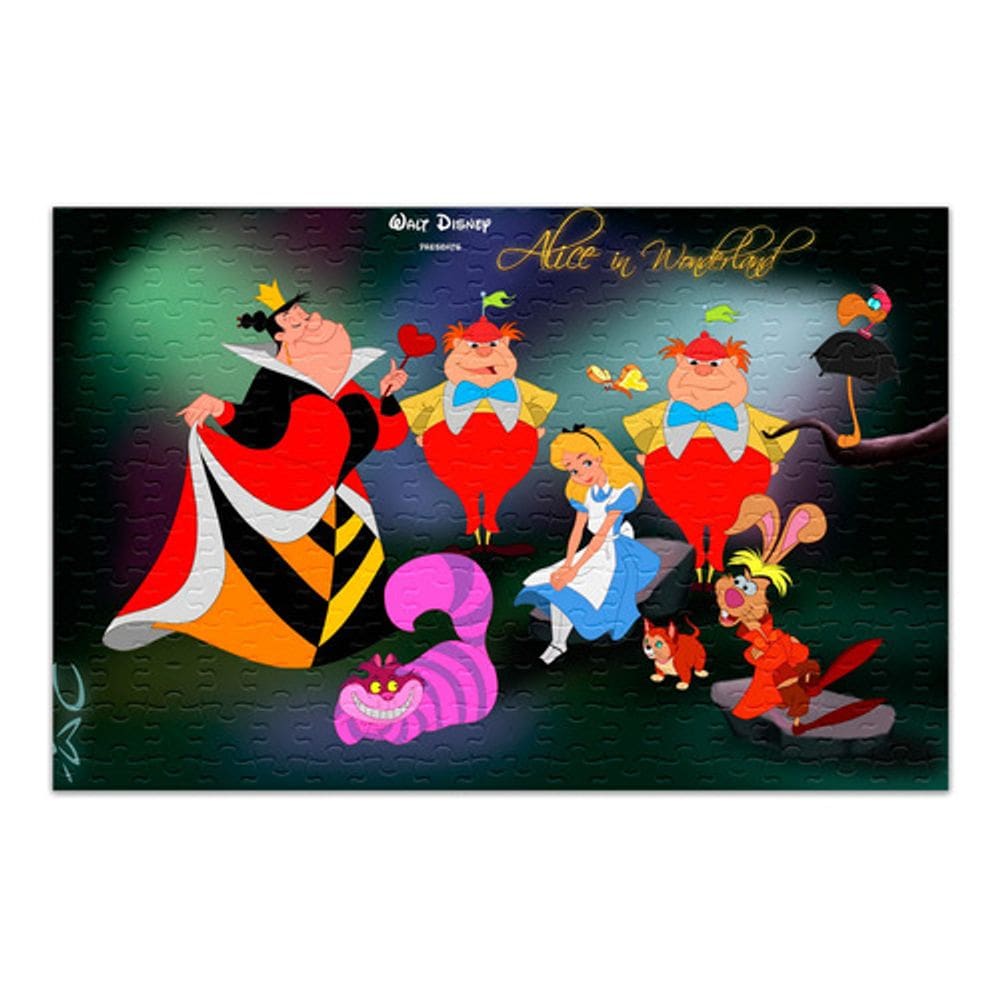 Quebra-cabeça Alice No Pais Das Maravilhas 48 Peças