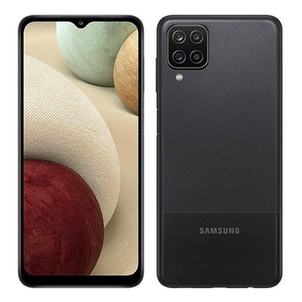 Usado: Samsung A12 64 GB Preto - Muito Bom