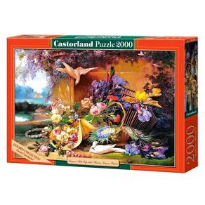 Puzzle 2000 Peças Natureza Elegante, Eugene Bidau - Imp. Cas