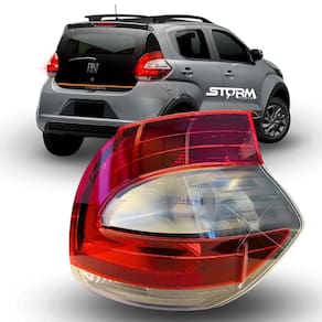 Lanterna Freio Fiat Mobi 2016 A 2025 Lado Direito Passageiro