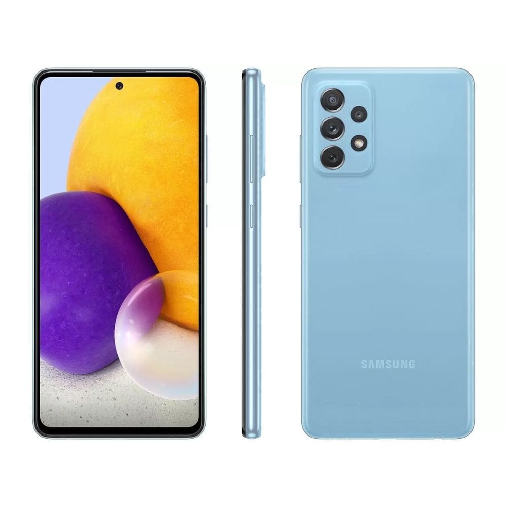 Usado: Samsung A72 128 GB Azul - Regular