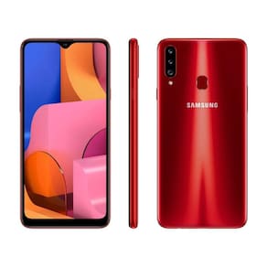 Usado: Samsung A20s 32 GB Vermelho - Regular