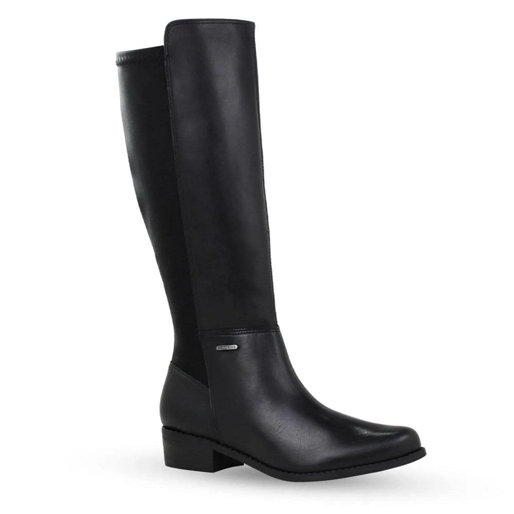 Bota Feminina Cano Longo Bottero Em Couro 345801