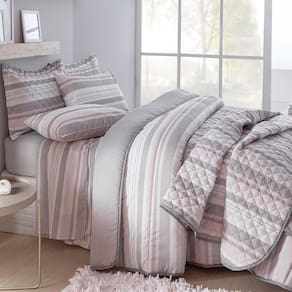 Jogo de Cama Duplo Queen 140 Fios Isis Realce Premium Sultan