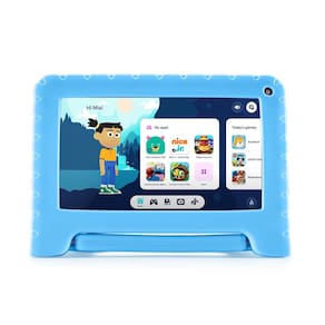 Tablet Multi Galinha Pintadinha com Controle Parental 7 pol 4GB RAM 64GB Android 13 Quad Core + Case + Wi-fi - NB419