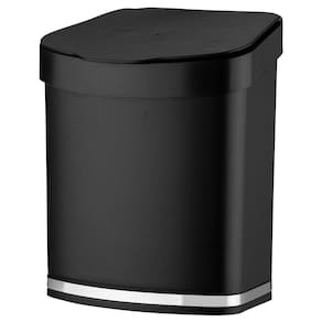 Lixeira Pequena de Bancada 2,5l Com Detalhe Tampa Removível Future
