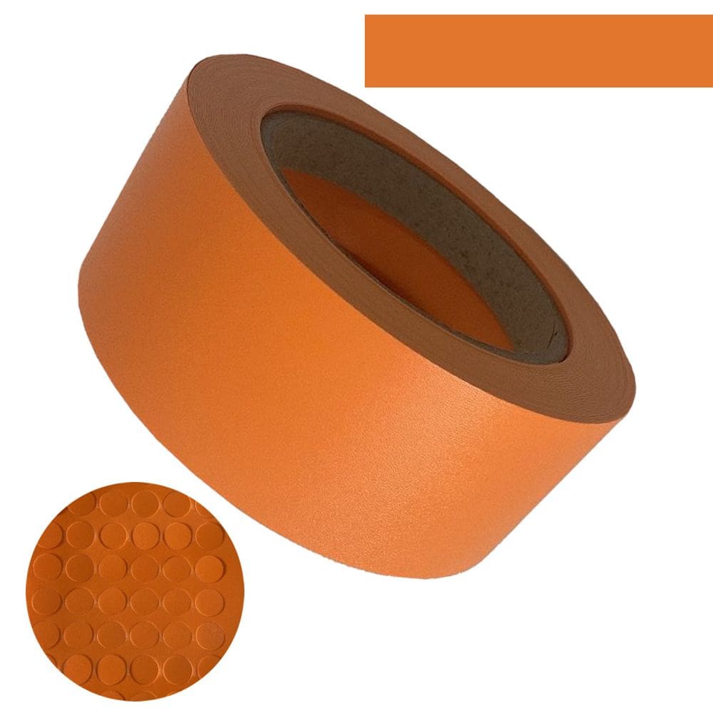 Fita De Borda PVC Laranja Tx 22mm X 20m Tabone