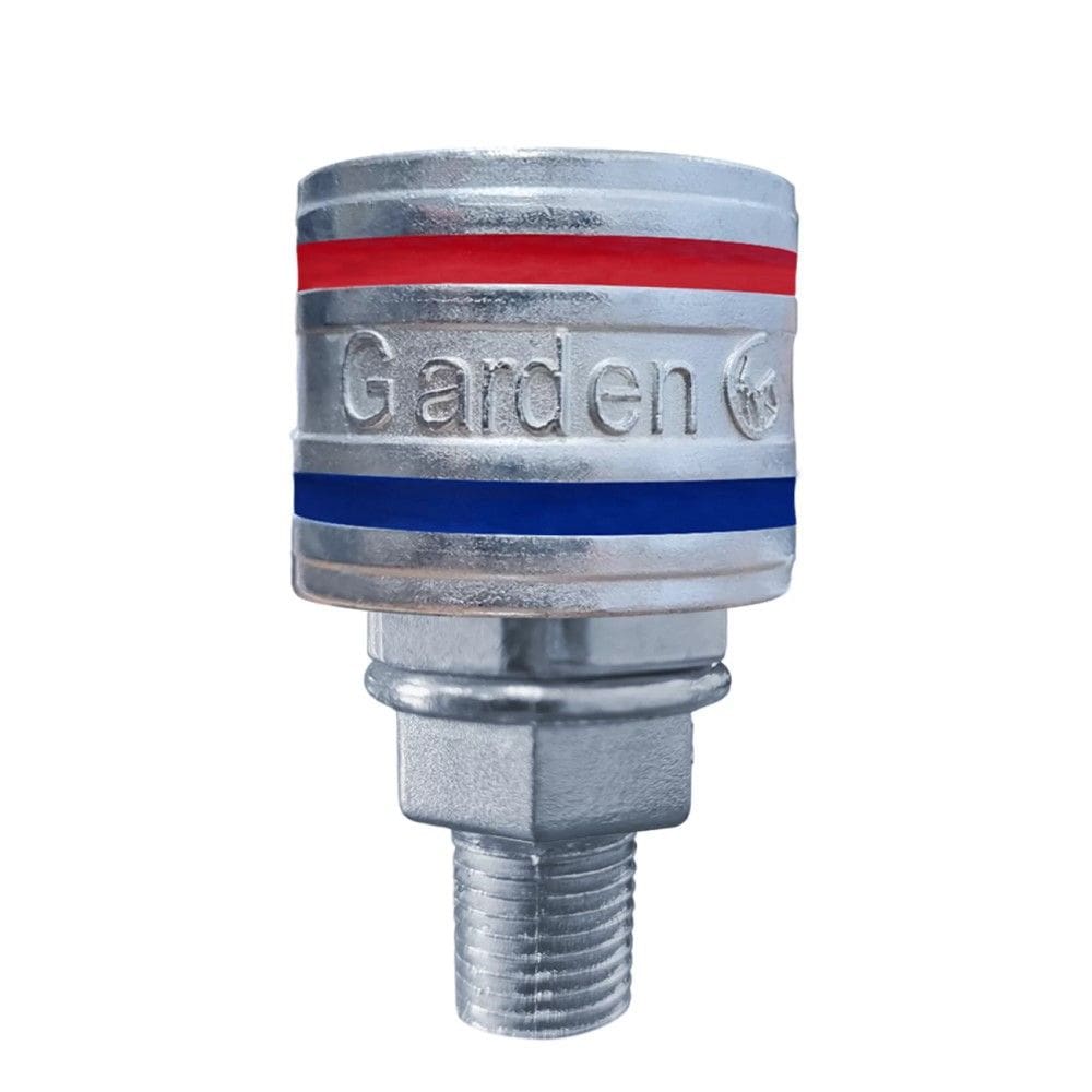 Engate Rápido de Ar P/ Compressor Rosca Macho Crômado 1/4``