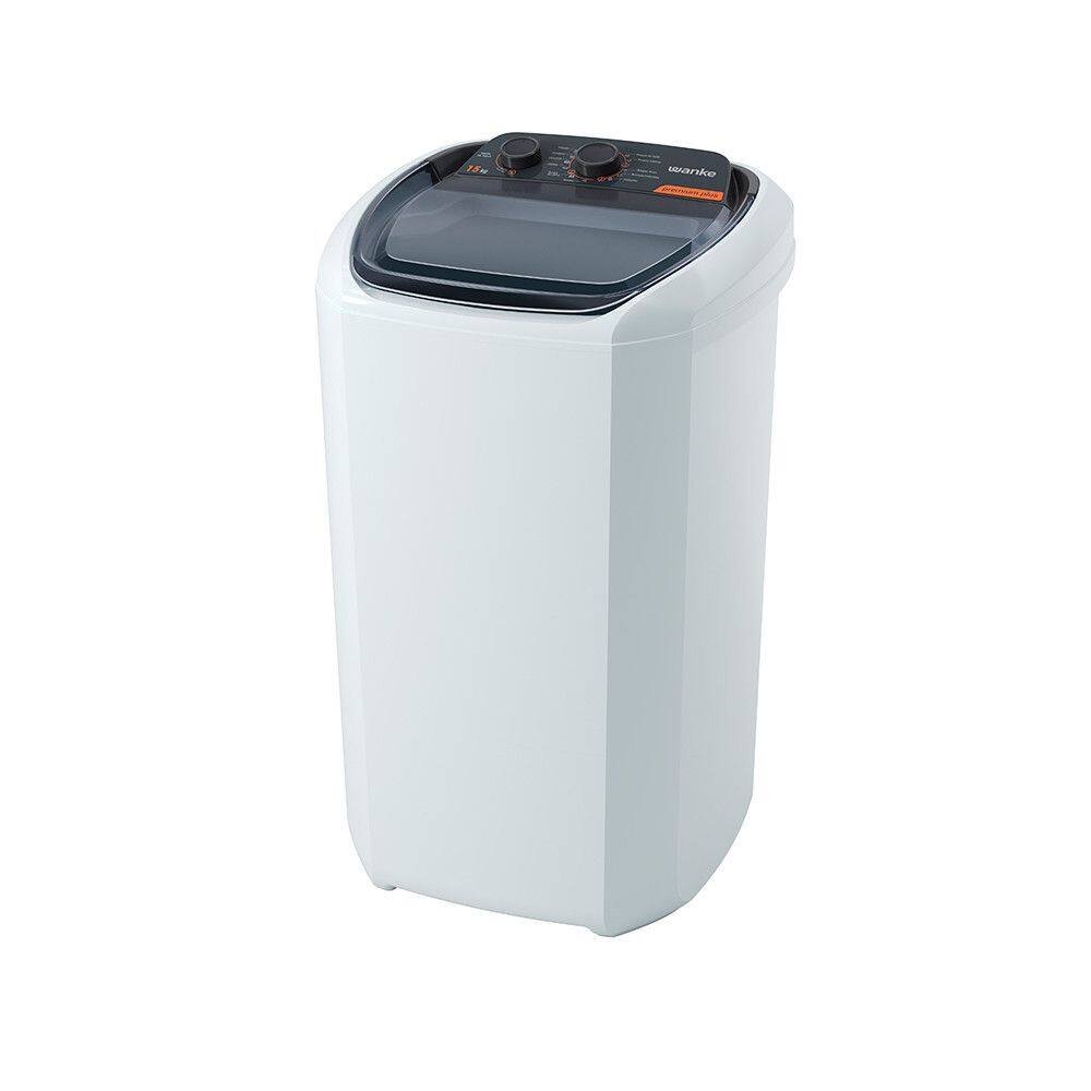 Lavadora de Roupa 15 Kg Branco Premium Plus Wanke - 110v