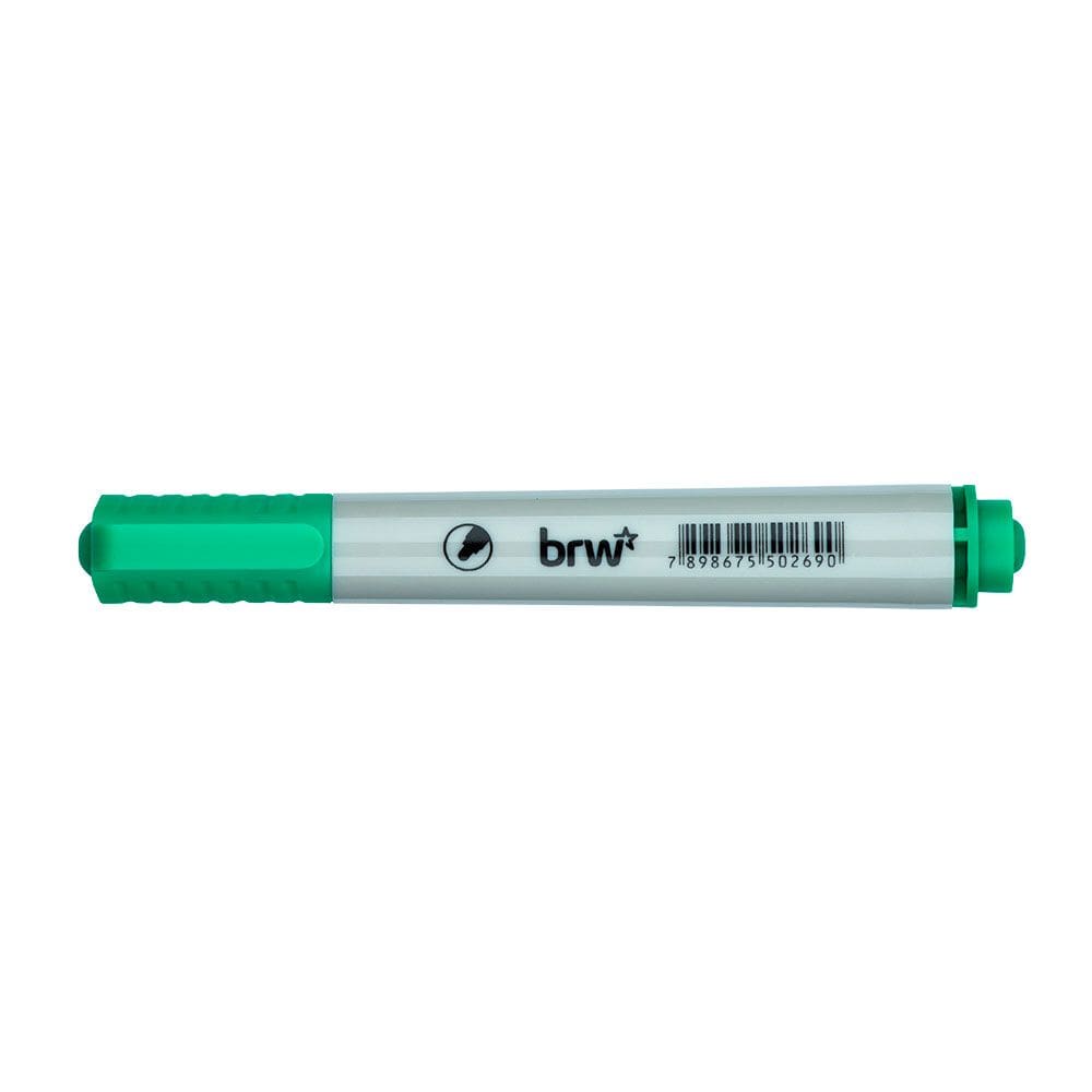 Caneta Pincel Marcador Quadro Branco Recarregável Lousa Flip Chart Colorido Brw