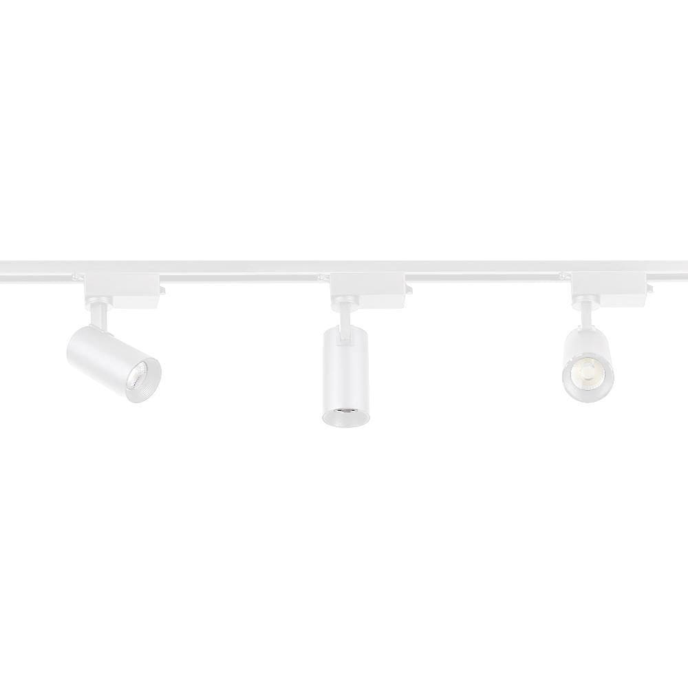 Trilho Eletrificado Com 3 Spots Led Up Blumenau 15W Bivolt B