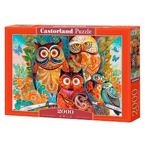 Puzzle 2000 Peças Corujas - Imp. Castorland