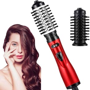 Escova Rotativa 2 Em 1 Modela Seca Alisa Cabelo Com Fio