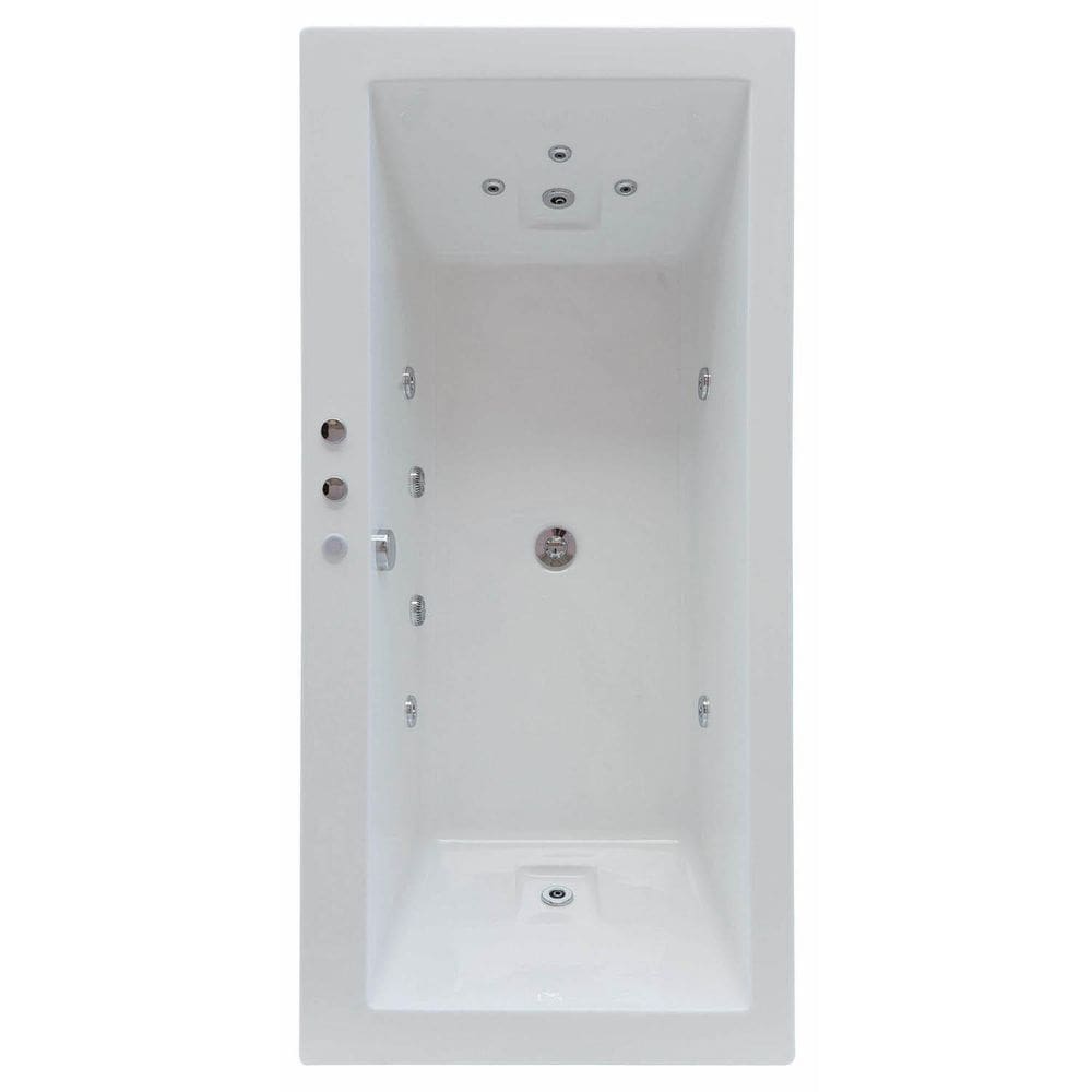 Banheira Hidromassagem Astra Cayman Super Luxo 180cmx85cmx47cm - 06 Jatos Acrílico P5 Com Aquecedor 110V