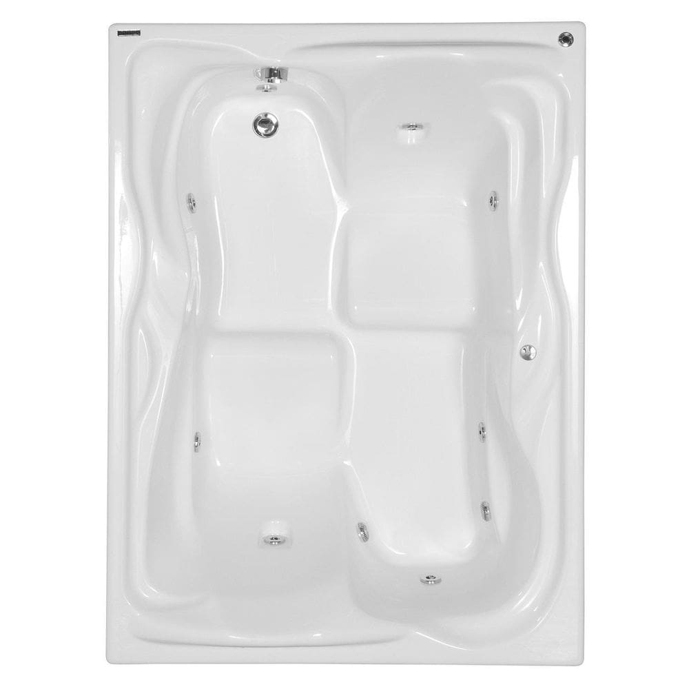 Banheira Hidromassagem Astra Nobile Maggiore Super Luxo 180cmx130cmx53cm - 04 Jatos Acrílico P6 Com Aquecedor 110V
