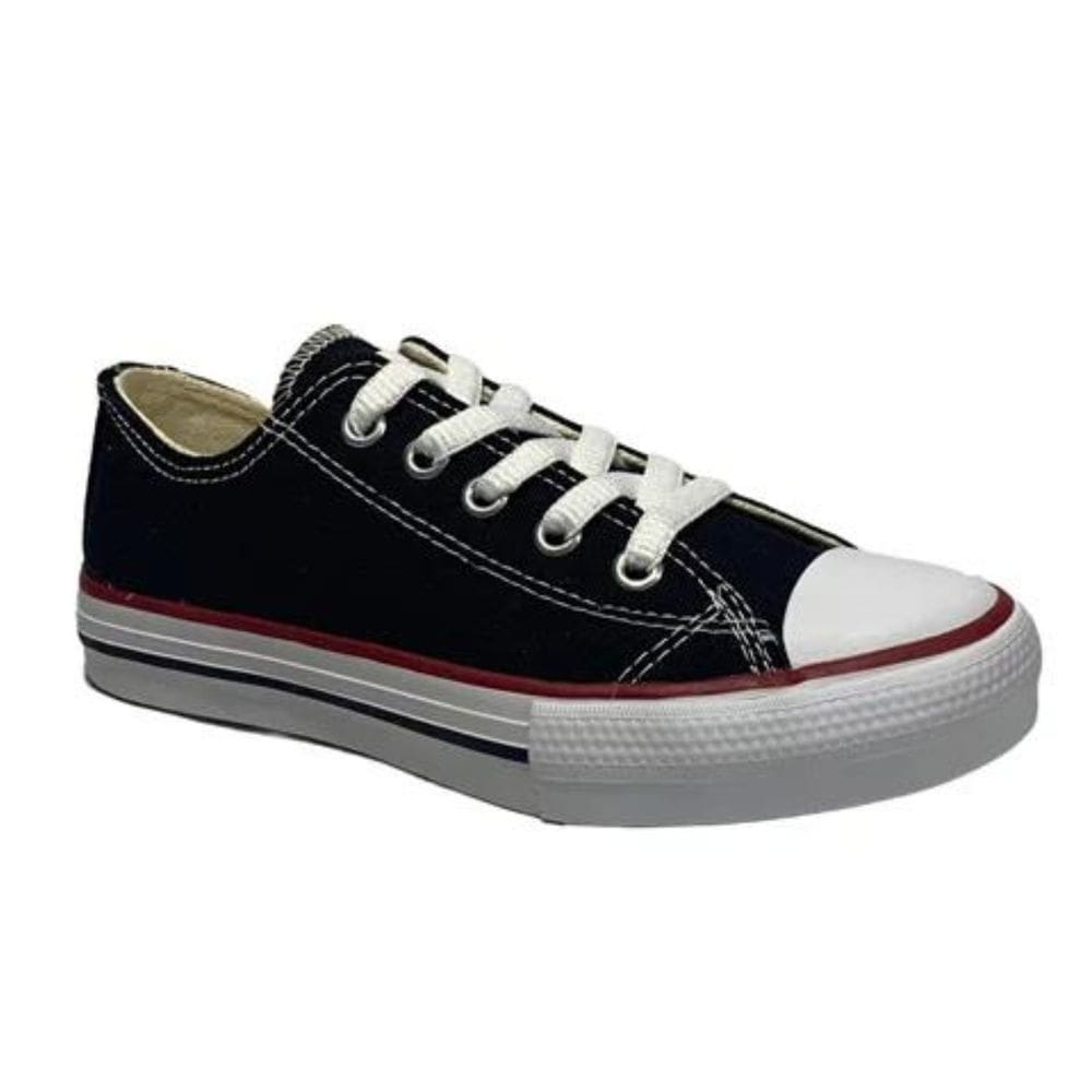 Tênis Box 200 Bk1599 Infantil Preto Vermelho