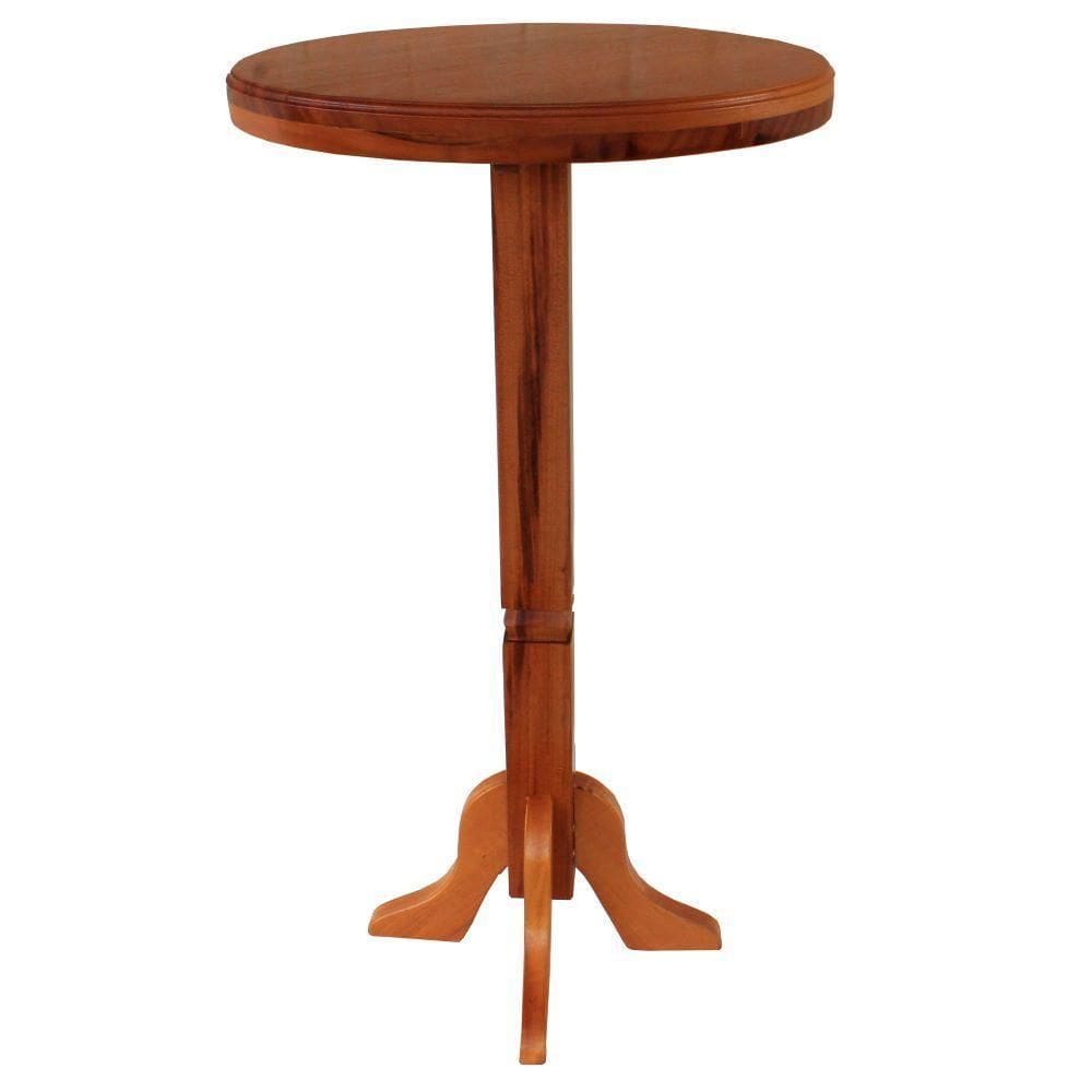 Mesa Bistrô 60x60 Cm Em Madeira Maciça - Natural