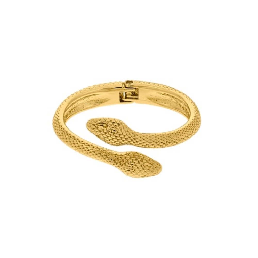 Bracelete Serpente -  Banhado em Ouro 18k