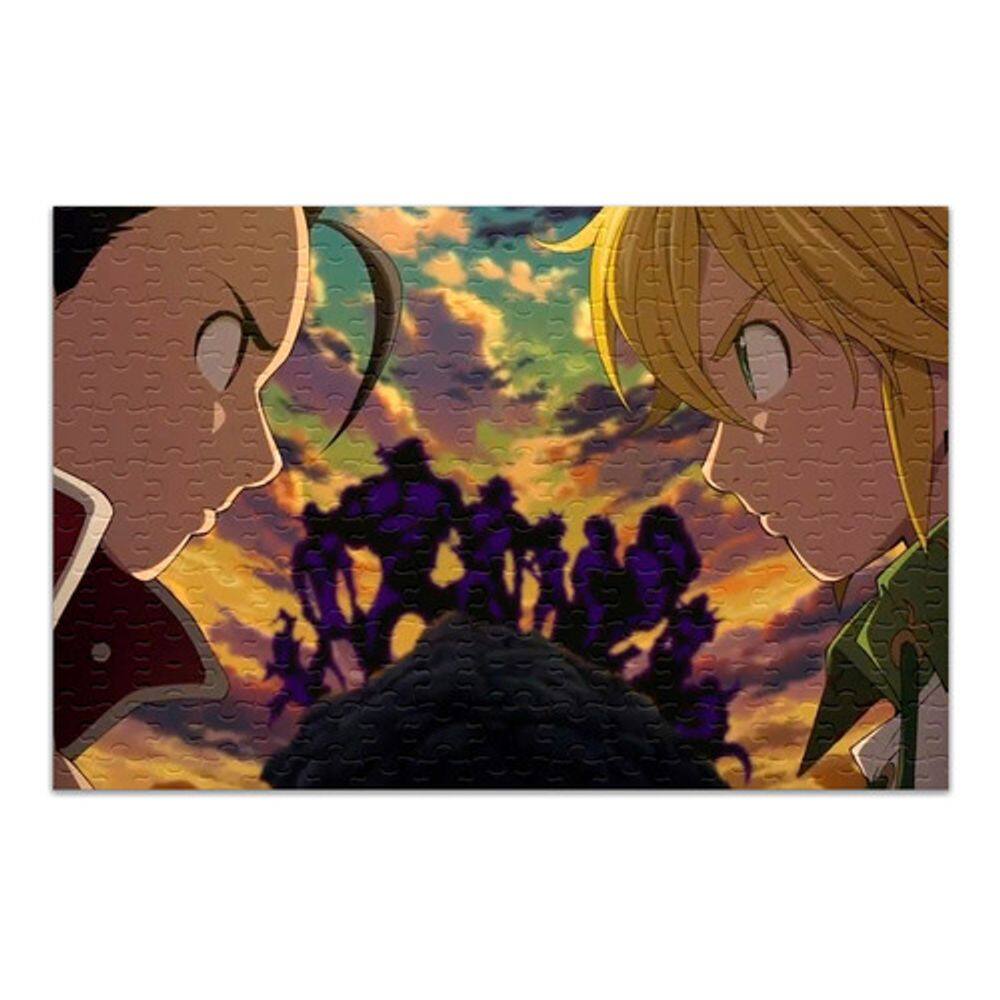 Quebra-cabeça Personalizado Nanatsu No Taizai 48 Peças