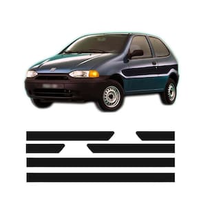 Friso Lateral Fiat Palio 1996 A 2000 2 Portas 686A
