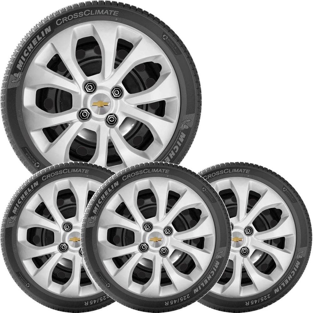 4X Calota Onix Prisma 2012/2016 Aro 15 375Cp