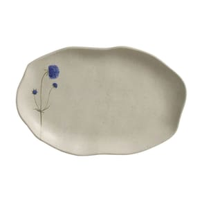Kit 4 Travessas P/ Servir Oval Rasa Média Bio Campestre 30x20 Porto Brasil