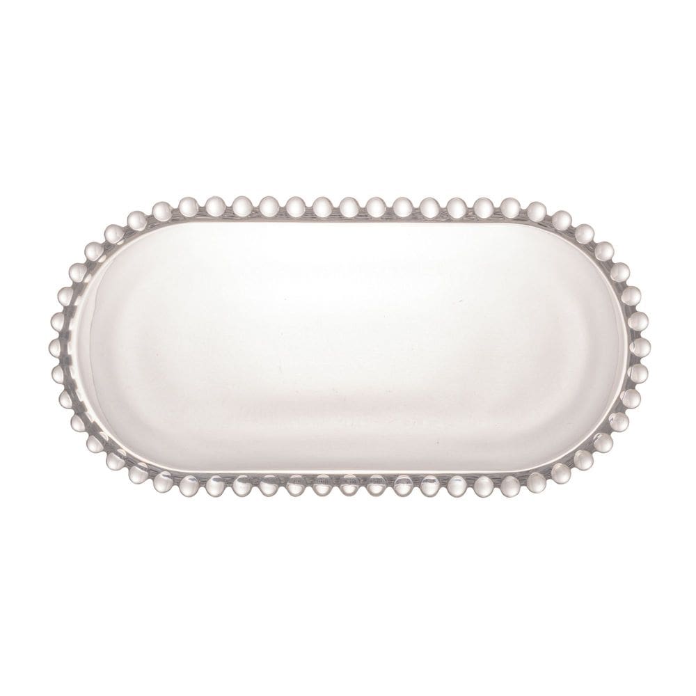 Travessa Oval Cristal 24x12 Pearl - Wolff
