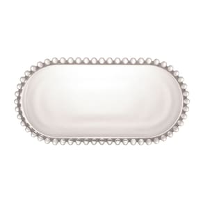 Travessa Oval Cristal 24x12 Pearl - Wolff