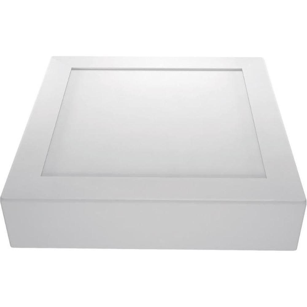 Painel Led Sobrepor Quadrado 15w 2700k Bivolt Luminatti