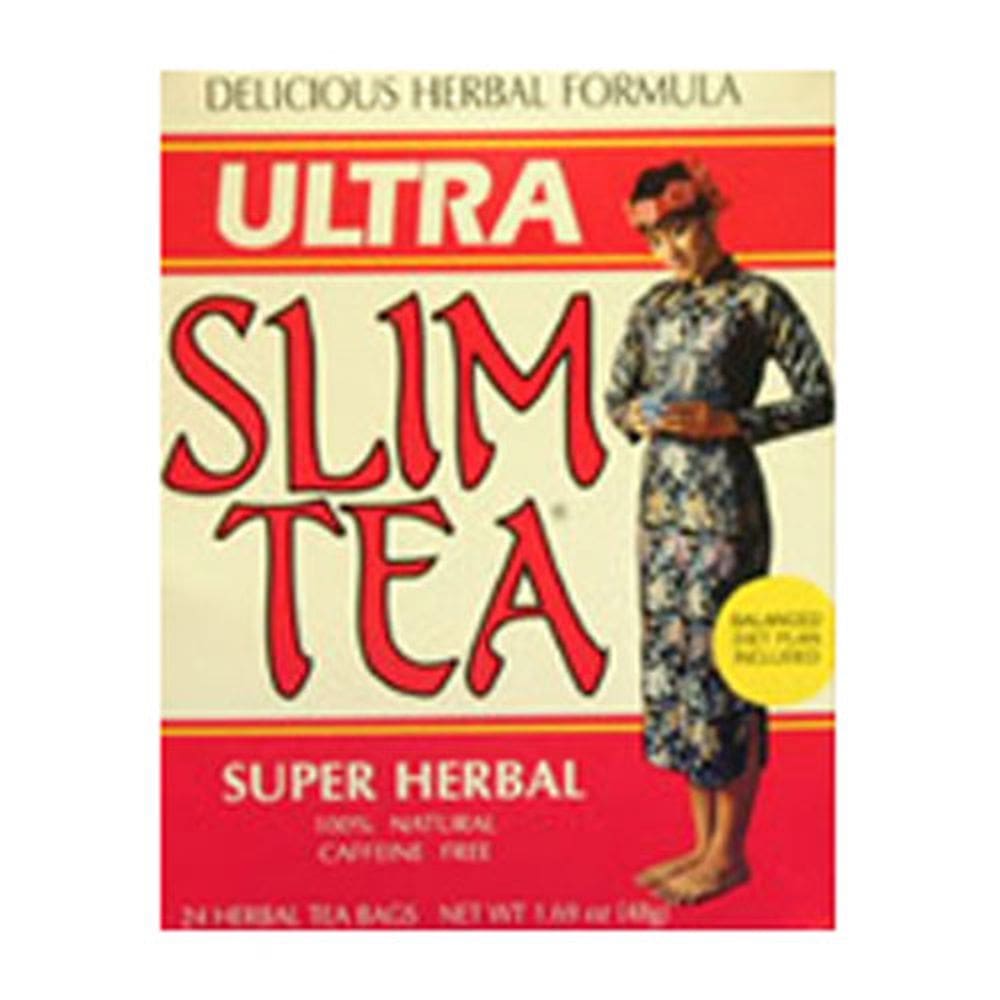 Ultra Slim Tea Super Herbal 24 saquinhos da Hobe Labs (pacote com 2)