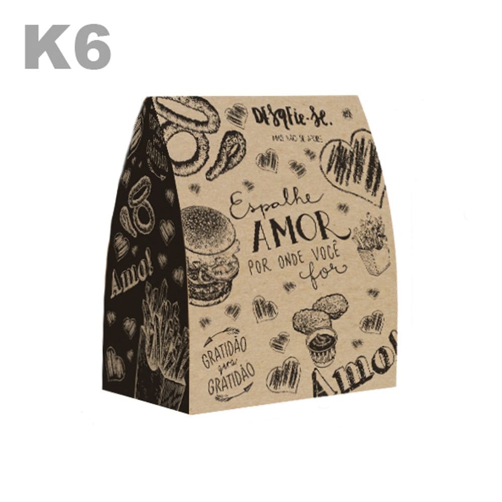 GIZ Saco Kraft K6 (31 x 19 x 37) - 100 unidades