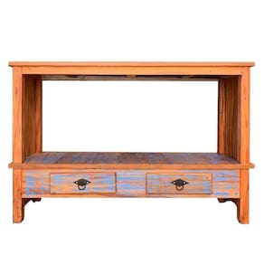 Rack Aparador Santana 1,2 M Madeira Maciça - Pátina