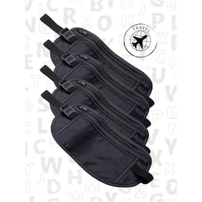 Kit 04 Pochete Bolsa De Cintura Resistente Á Água