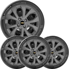 4X Calota Onix Prisma 2012 A 2016 Aro 15 Grafite 375Cp