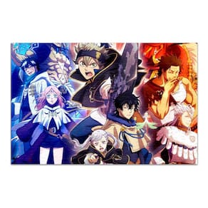 Quebra Cabeça Black Clover Personalizado 48 Peças