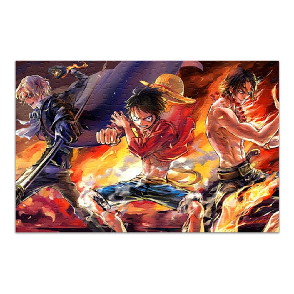 Quebra-cabeça Personalizado One Piece 48 Peças