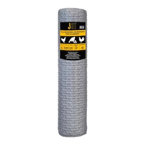 Tela Galinheiro Galvanizada 1,50m x 50m – Fio 23 – Malha 2 Polegadas – JST