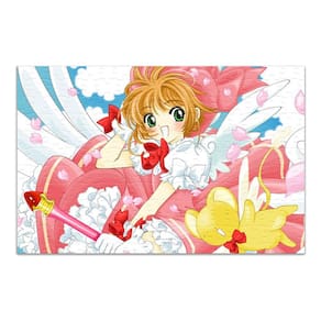 Quebra Cabeça Sakura Card Captors Personalizado 48 Peças
