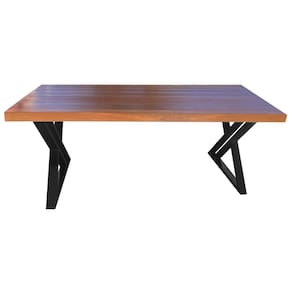 Mesa Industrial para Área Externa Amsterdã com Ferragem Preta 1,30m