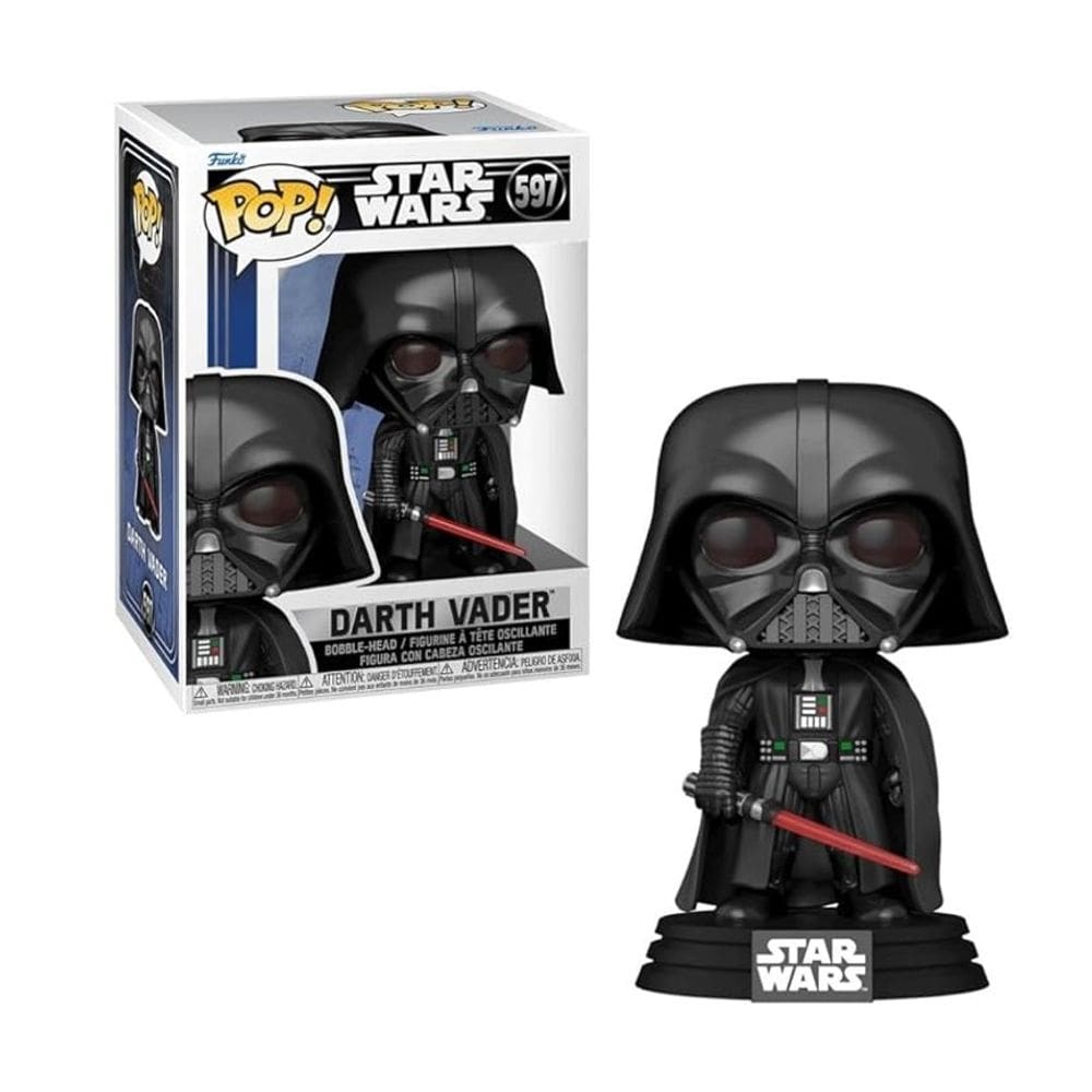 Boneco Funko POP Star Wars Episódio IV Darth Vader - Candide