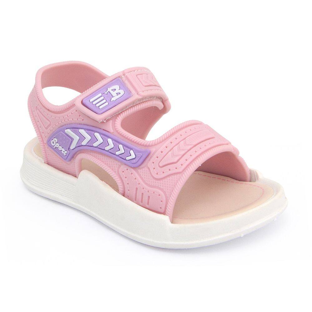 Sandália Infantil Papete Macia Confort - Botinho - Rosa BB