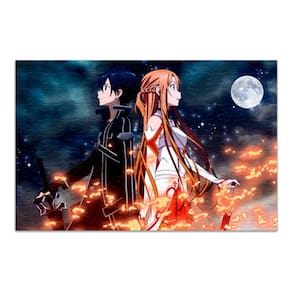 Quebra-cabeça Personalizado Sword Art Online 48 Peças