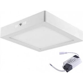 Painel Led 17 Sobrepor Quadrado 12w 6500k 100-240v Taschibra